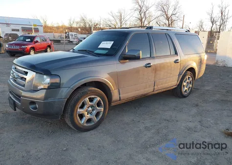 2014 Ford Expedition El Limited z USA, uszkodzony, nr VIN 1FMJK1K57EEF17282